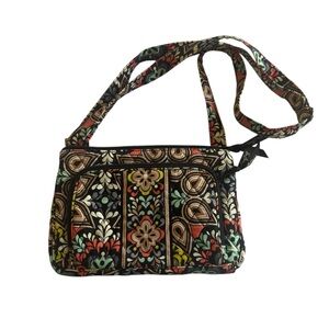 Vera Bradley Sierra Little Hipster Floral Multicolor Crossbody Bag